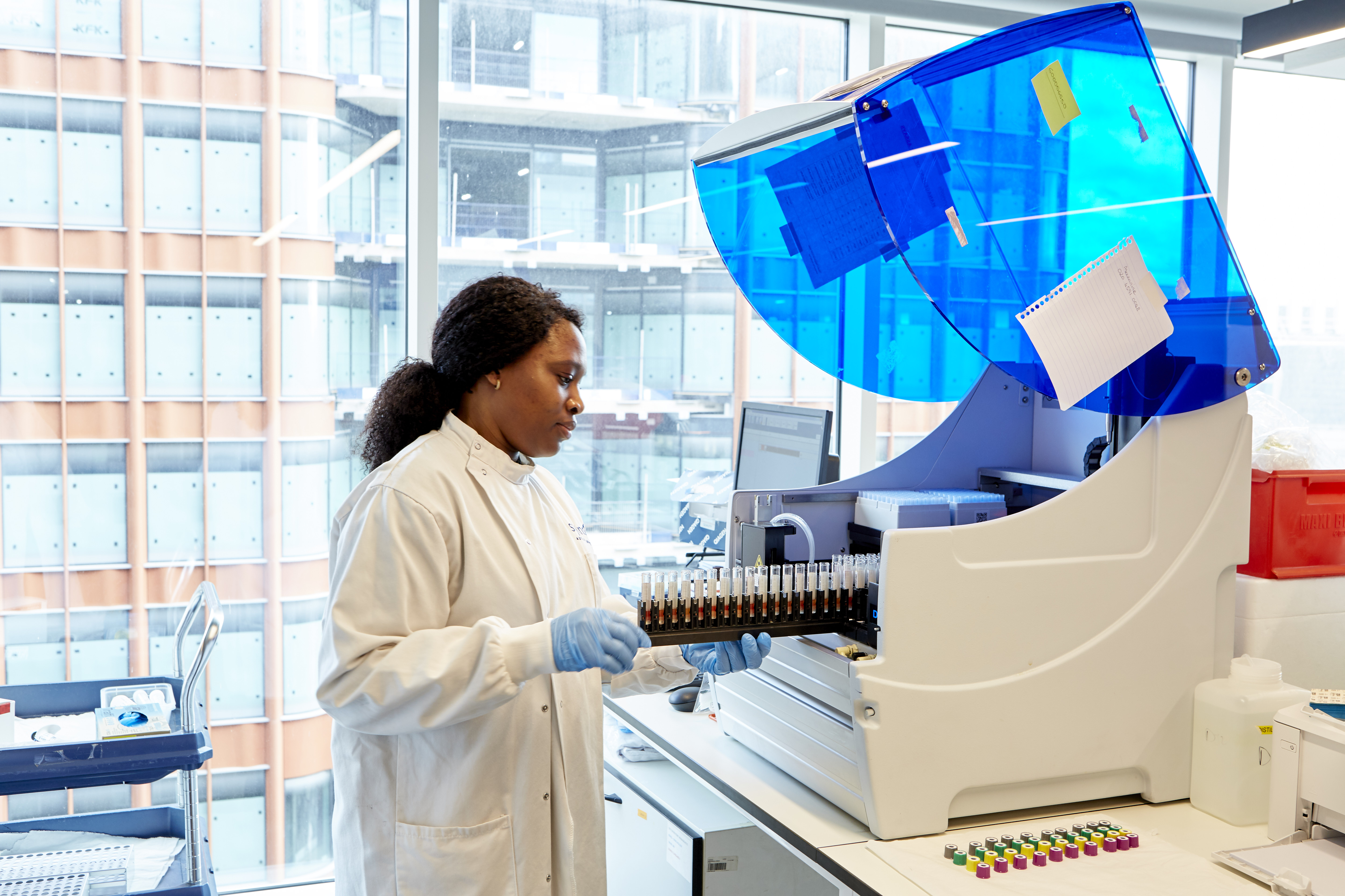 Lab floor