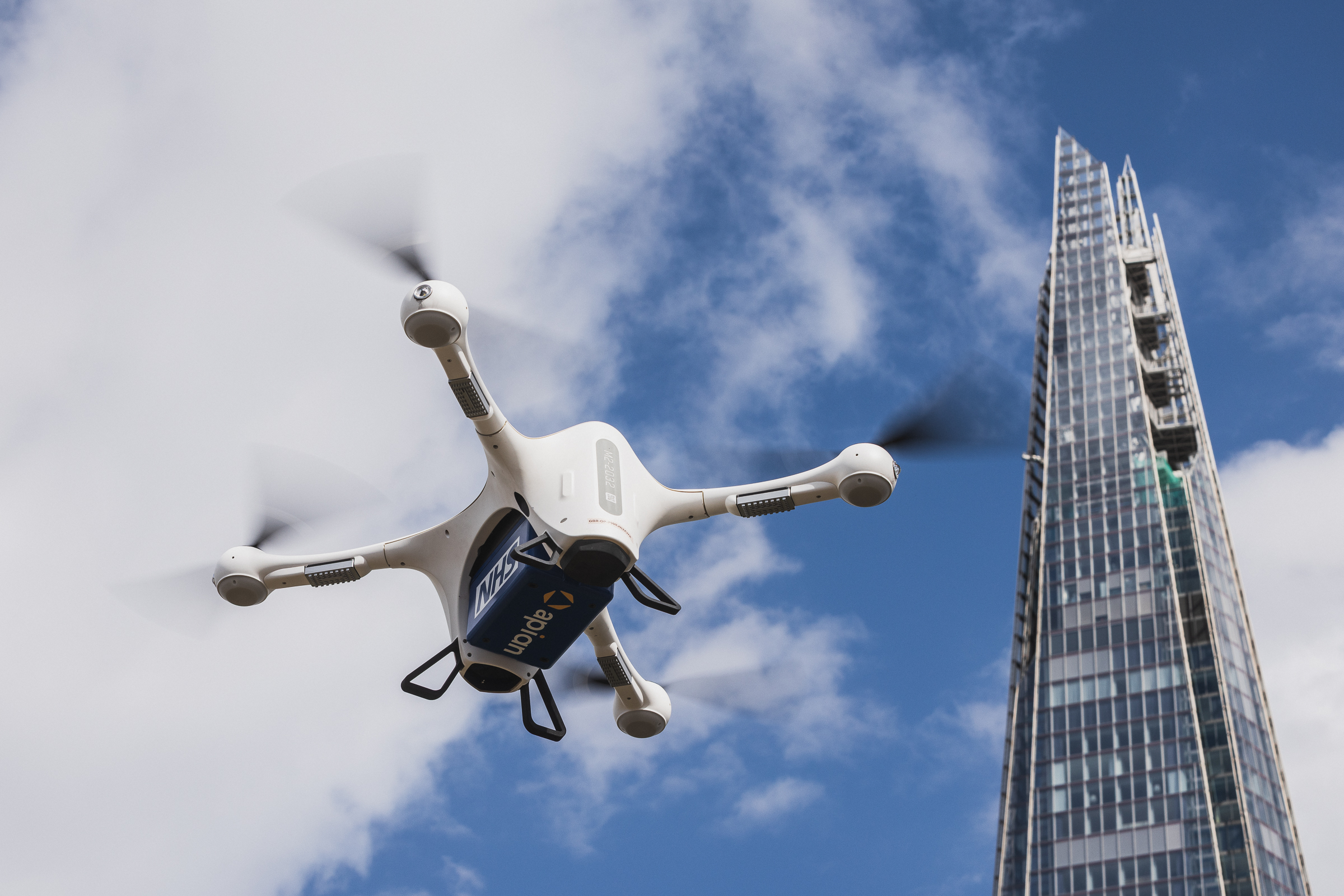 Apian Matternet NHS drone delivery London 1